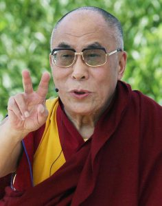 Dalai Lama Gives "Talk For World Peace" In Front Of U.S. Capitol