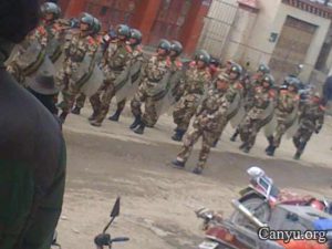 军警在西藏
