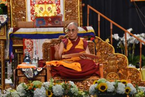 His Holiness the Dalai Lama taught Gomrim Barpa(Middle Stages of Meditation)