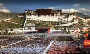 The-ceremony-of-50th-Anniversary-in-front-of-Potala-Palace