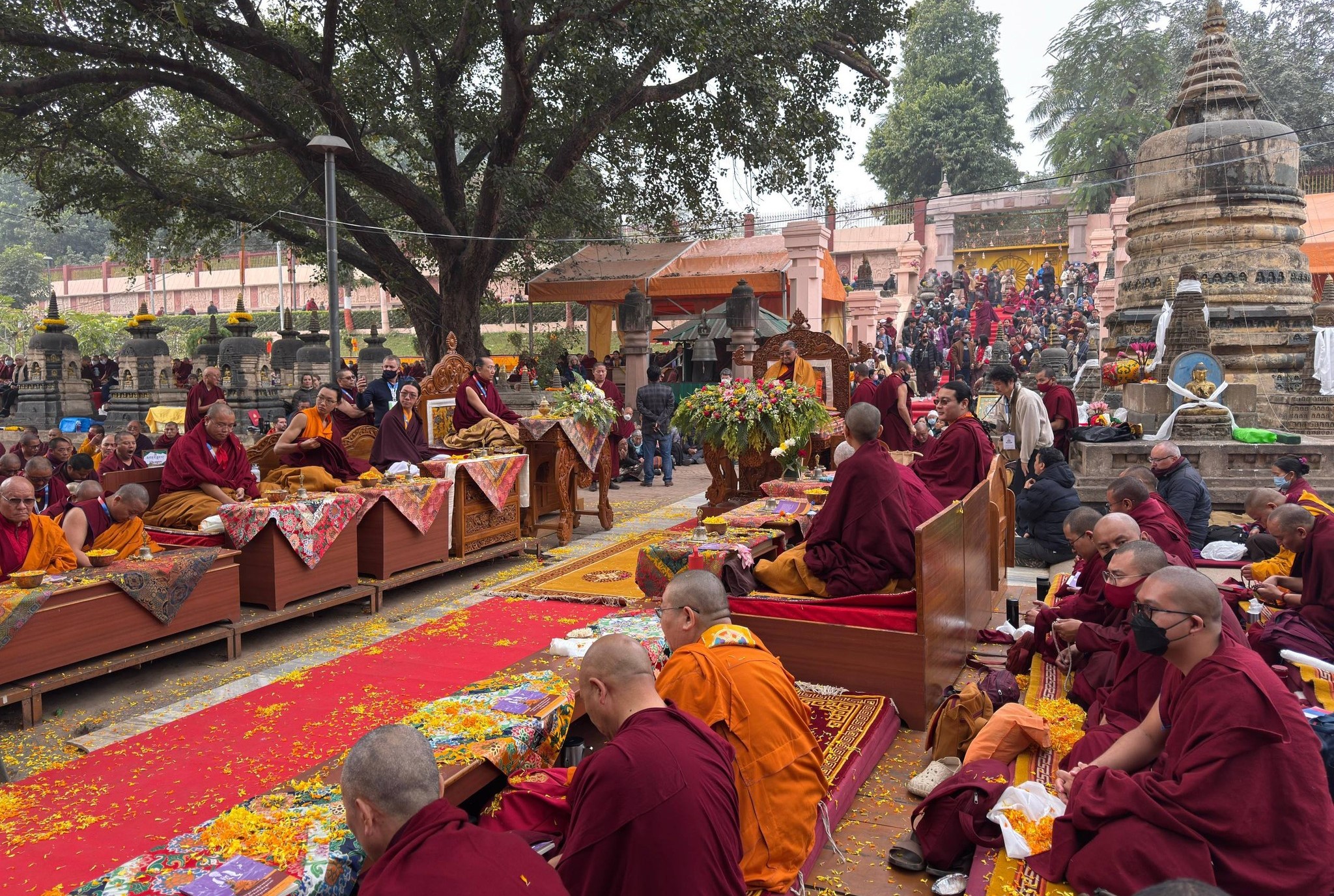 34th Sakya Monlam Underway in Bodh Gaya, Bihar