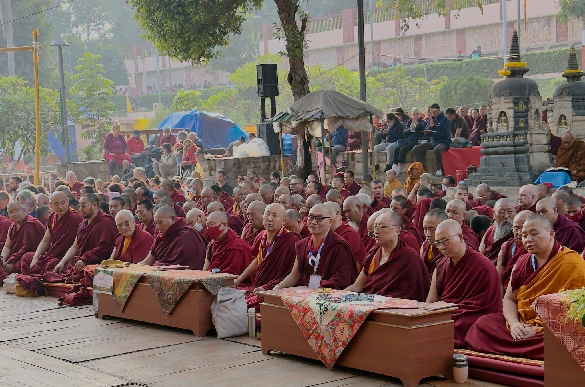 34th Sakya Monlam Underway in Bodh Gaya, Bihar