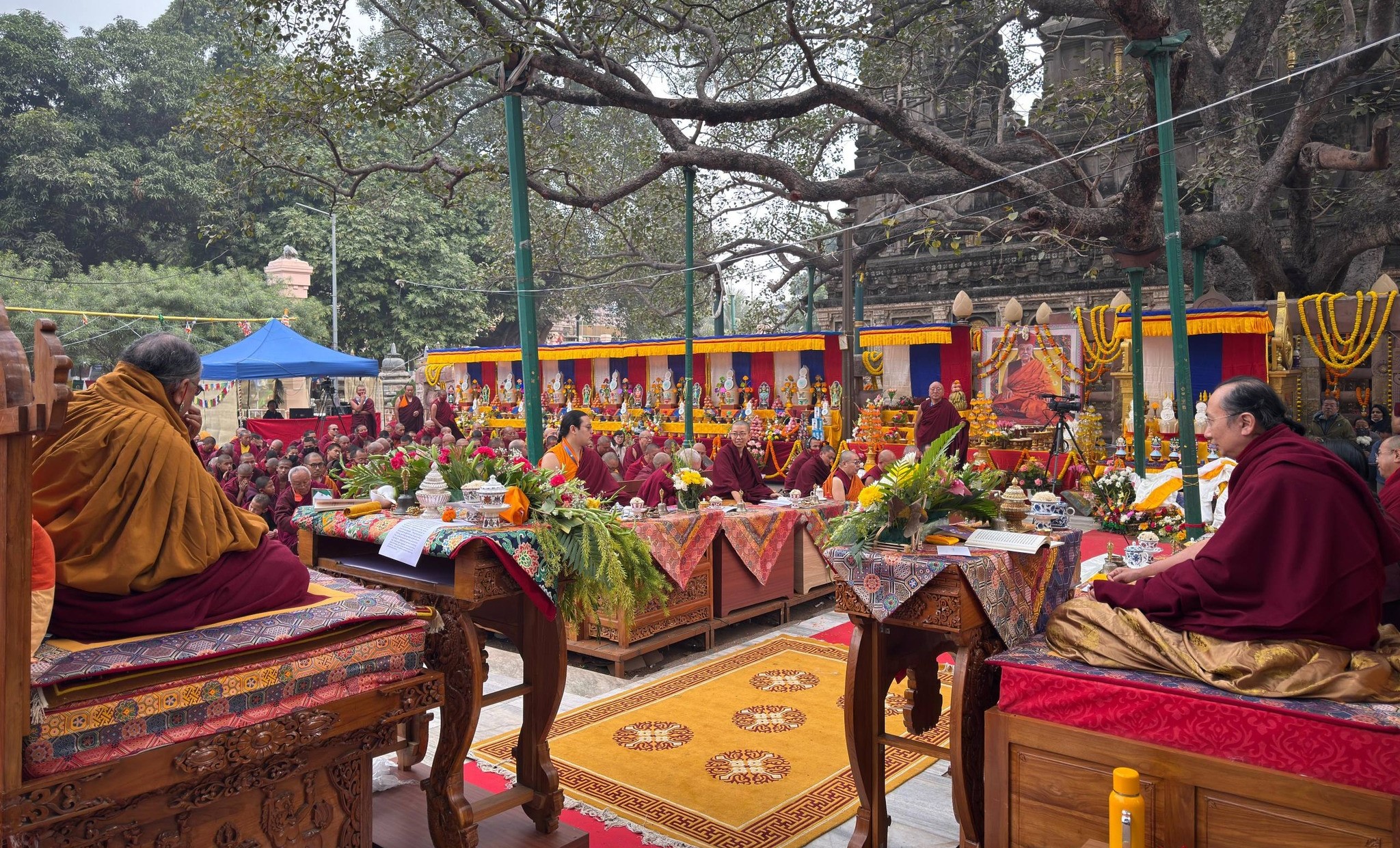 34th Sakya Monlam Underway in Bodh Gaya, Bihar