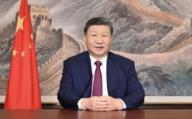 ཞི་ཅིན་ཕིང་གིས་སྤྱི་ལོ་གསར་པའི་གཏམ་བཤད་ནང་ཐེ་ཝན་བཙན་བཟུང་བྱ་རྒྱུའི་བརྡ་ལན་བསྐྱར་ནན་བྱས་འདུག