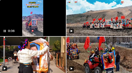Nyingtri and Lhoka areas of Tibet turned into a funeral-style ritual inadvertently mourning Xi Jinping,