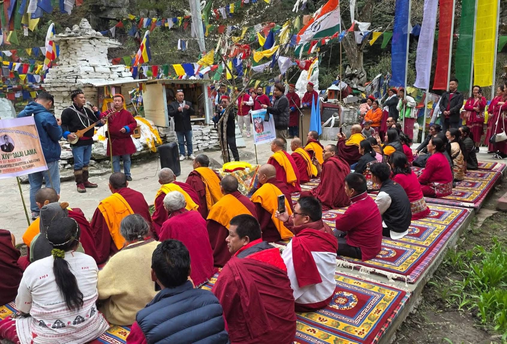 Second Edition of ‘Freedom Trail’, Retracing Dalai Lama’s Escape to India, Flagged Off at Kenzamani near Tawang