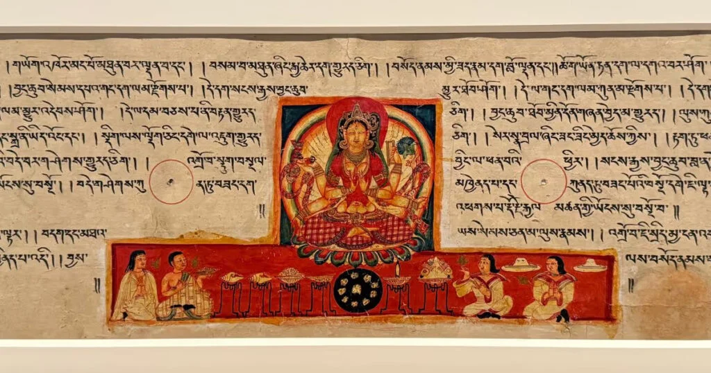བཀའ་འགྱུར་ནང་གི་མདོ་རིང་ཤོས་ཤེས་རབ་ཀྱི་ཕ་རོལ་ཏུ་ཕྱིན་པ་སྟོང་ཕྲག་བརྒྱ་པ་དབྱིན་སྒྱུར་གནང་ཟིན་འདུག