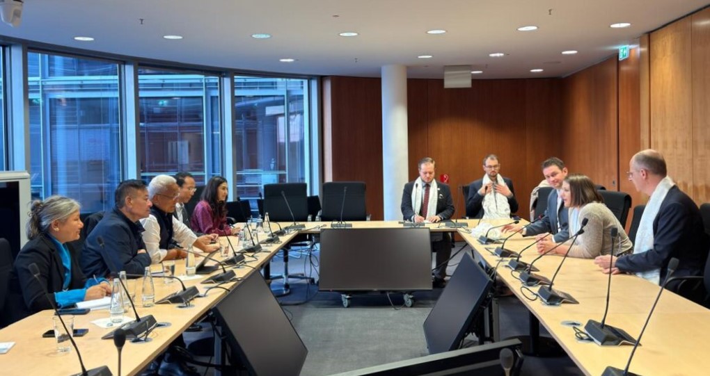 Sikyong Penpa Tsering Meets German Lawmakers, Seeks Stronger Support for Tibet